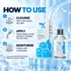 How to Use Cream X Emirates Face Serum How to use Cream X Emirates face serum in three steps: cleanse, apply and moisturise