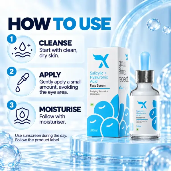 How to Use Cream X Emirates Face Serum How to use Cream X Emirates face serum in three steps: cleanse, apply and moisturise