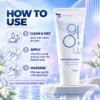 Three-step guide for applying X Emirates Whitening Cream