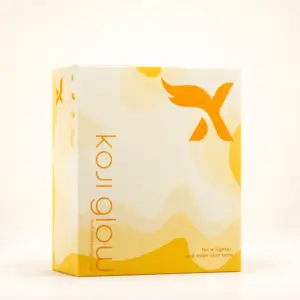 Cream X Emirates Kojic Glow Skin Whitening Soap box