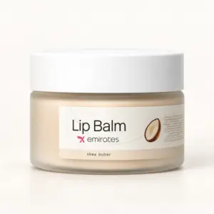 Cream X Emirates Shea Butter Lip Balm Cream X Emirates Shea Butter Lip Balm jar