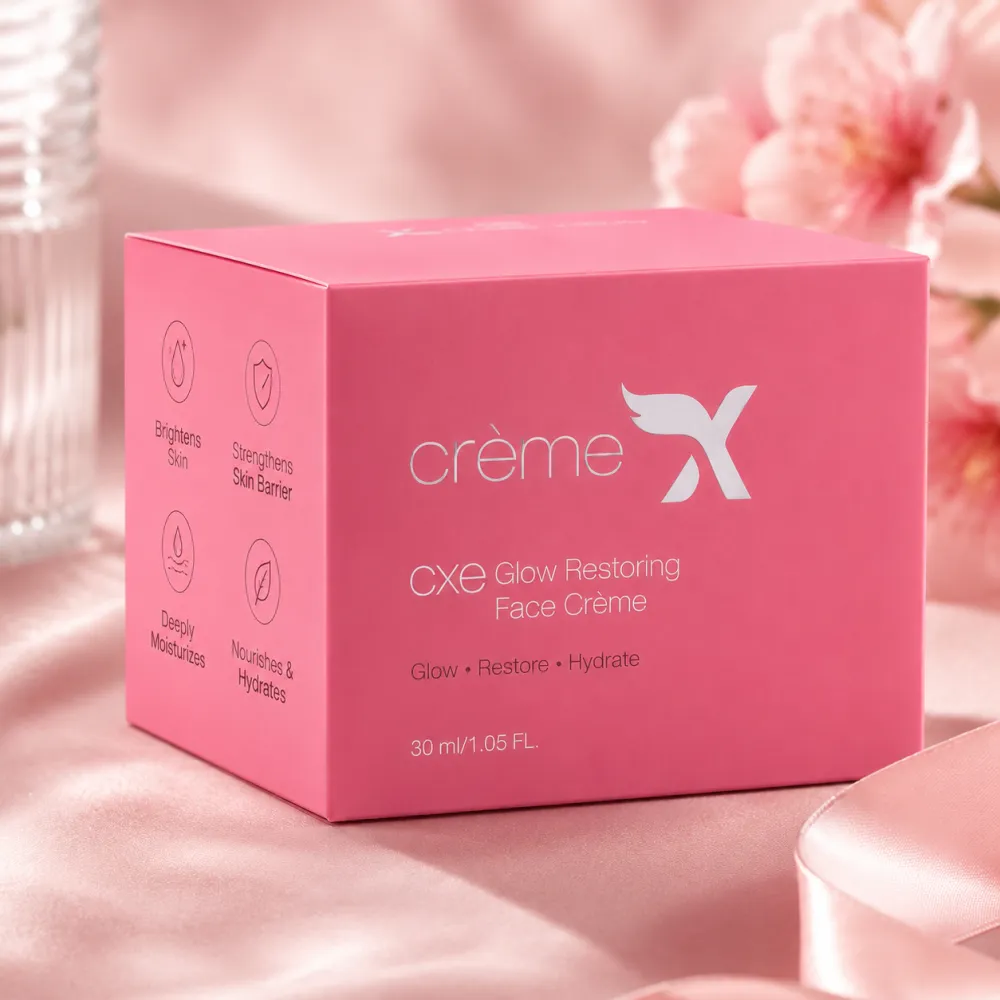 Cream X Emirates Face Whitening Cream retail box shown in the product listing